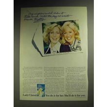 1973 Lady Clairol Ultra Blue Hair Lightener Ad