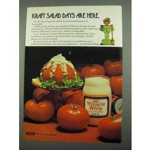 1974 Kraft Miracle Whip Ad - Salad Days are Here