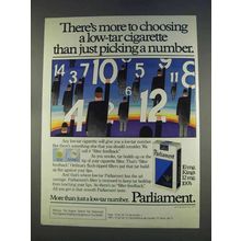 1977 Parliament Cigarettes Ad - There's More