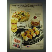 1978 Kraft Miniature Marshmallows Ad - For Roasting