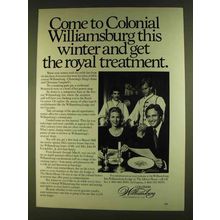 1980 Colonial Williamsburg Virginia Ad - This Winter