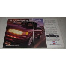 1988 Nissan Maxima GXE Ad - Justify Paying $10,000 Less