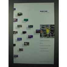 2004 Bank One Ad - Hundreds of Leading Names