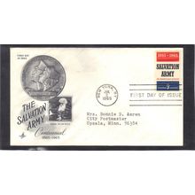 FDC Art Craft 1267 5c Salvation Army (Cachet-Typed/A) CV40550