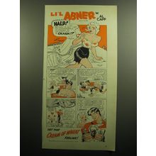 1949 Cream of Wheat Cereal Advertisement - Li'l Abner Cartoon by Al Capp