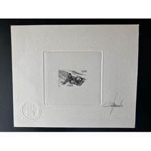 France 2004 YT 3695 Epreuve d'artiste Proof luge Schlitten sled série Jeunesse