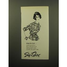 1960 Ship'n Shore Fashion Advertisement - Tying the knot