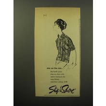 1960 Ship'n Shore Fashion Ad - One on the Isle