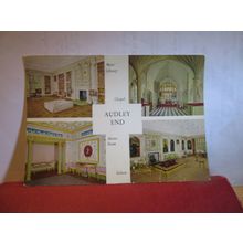 multiview, AUDLEY END, ESSEX unused postcard by Ministry of Works dated 1970 =