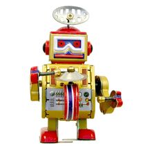 MS409 - Collectible Tin Toy - Robot - 4.25"H x 2.5"W x 2.25"D