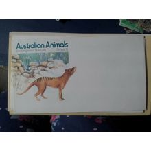 australian animals endangered species series 1 envelope australia