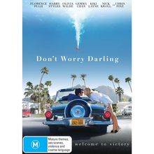 Don't Worry Darling DVD | Florence Pugh, Harry Styles, Olivia Wilde | Region 4