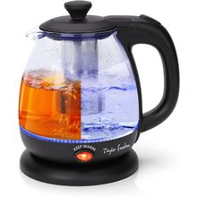 Taylor Swoden Electric Kettle with Tea Infuser, 1L Small Electric Tea Kettle wit