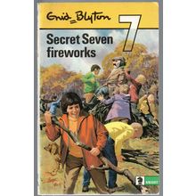 SECRET SEVEN FIREWORKS CHILDRENS BOOK BY ENID BLYTON 1974