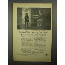 1922 Ivory Soap Ad - Here Comes The Frost Chap