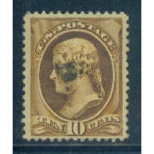 Used 209 10c Thomas Jefferson Fine Plus Q3409