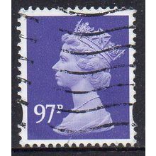 GB 2010 Machin - Mauve 97p Used