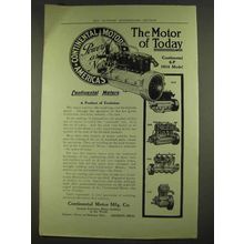 1913 Continental Motors 6-P 1914 Model Ad