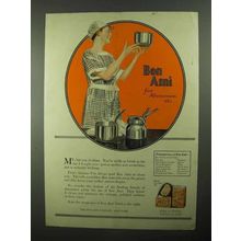 1922 Bon Ami Cleanser Ad - Bon Ami For Aluminum etc.