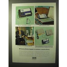 1964 IBM Executary Dictation Equipment Ad