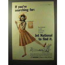 1964 National Airlines Ad - Searching For Excitement