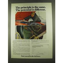1972 U.S. Air Force Ad - The Principle is the Same