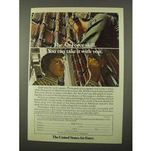 1972 U.S. Air Force Ad - You Can Take It With You