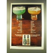 1976 Heublein Grasshopper and Brandy Alexander Ad