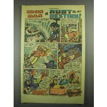 1977 Hostess Cup Cakes Ad - Iron Man, Rust my Destiny