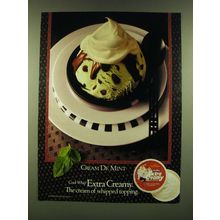 1990 Cool Whip Extra Creamy Ad - Cream de Mint