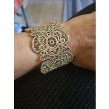 Metal Bracelet On Elastic