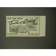 1953 Bigelow's Constant Comment Tea Ad - Have you tasted