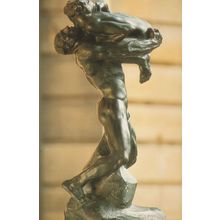 Auguste Rodin I Am Beautiful Risque Statue Sculpture Postcard