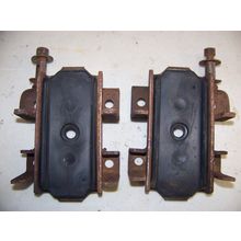 1974 CHRYSLER NEW YORKER U BOLT PLATES OEM NEWPORT TOWN & COUNTRY ROYAL MONACO
