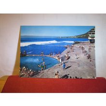 SWIMMING POOLS, BAJAMAR, TENERIFE, SPAIN .used postcard 1977 pm =