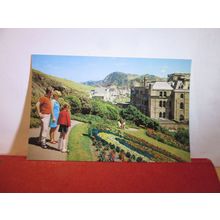 FROM SOUTHERN SLOPE GARDENS, ILFRACOMBE, DEVON unused postcard Colourmaster =