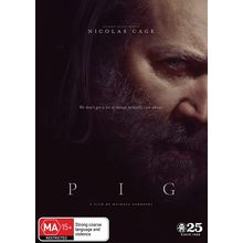 Pig DVD | Nicolas Cage | Region 4
