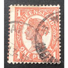 AUSTRALIAN STATES..-queensland SG 288 USED 1d #1