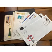 ICOLLECTZONE Israel 25 MINT Mostly Tabs FDC #2 (A100)