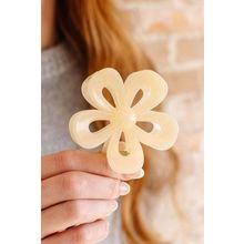 Beautifully Flower Shape Resin Hair Clip