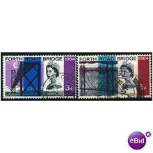 1964 Forth Road Bridge Set SG659-SG660 Very Fine Used