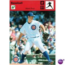 2005 Leaf Sportscasters Mark Prior RED 23/45