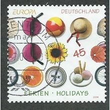 GER 2004 45c 'EUROPA - HOLIDAYS' FINE USED (EBID 51-202)