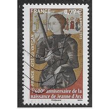 FRA 2012 77c 'JOAN OF ARC' FINE USED (EBID61-030)