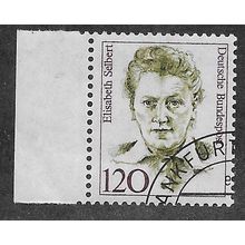 GER 1986 120pf 'FAMOUS WOMEN -ELISABETH SELBERT' FINE USED (EBID69-428)
