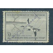 Used RW23 $2 American Merganser Fine NA1710