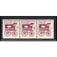 Used 1903 9.3c Mail Wagon Fine PNC 2/3 PA2344