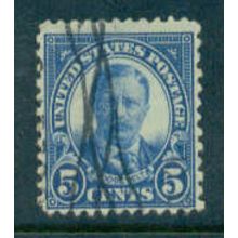 Used 637 5c Theodore Roosevelt Average Plus NA1626