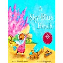 A Sky-Blue Bench