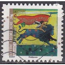 France 2009 Michel 4778 O Cote (2010) 1.10 € Noël Composition artistique